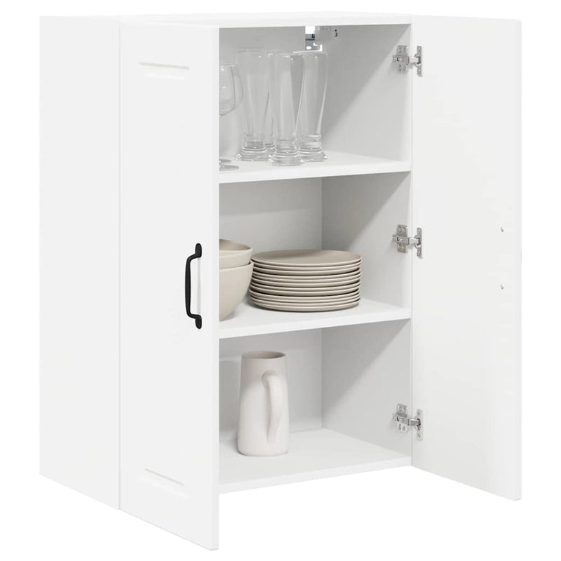 vidaXL Kitchen Cabinet with Door White 60 x 31 x 80 cm Engineered Wood