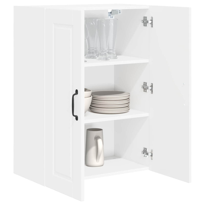 vidaXL Kitchen Cabinet with Door White 60 x 31 x 80 cm Engineered Wood