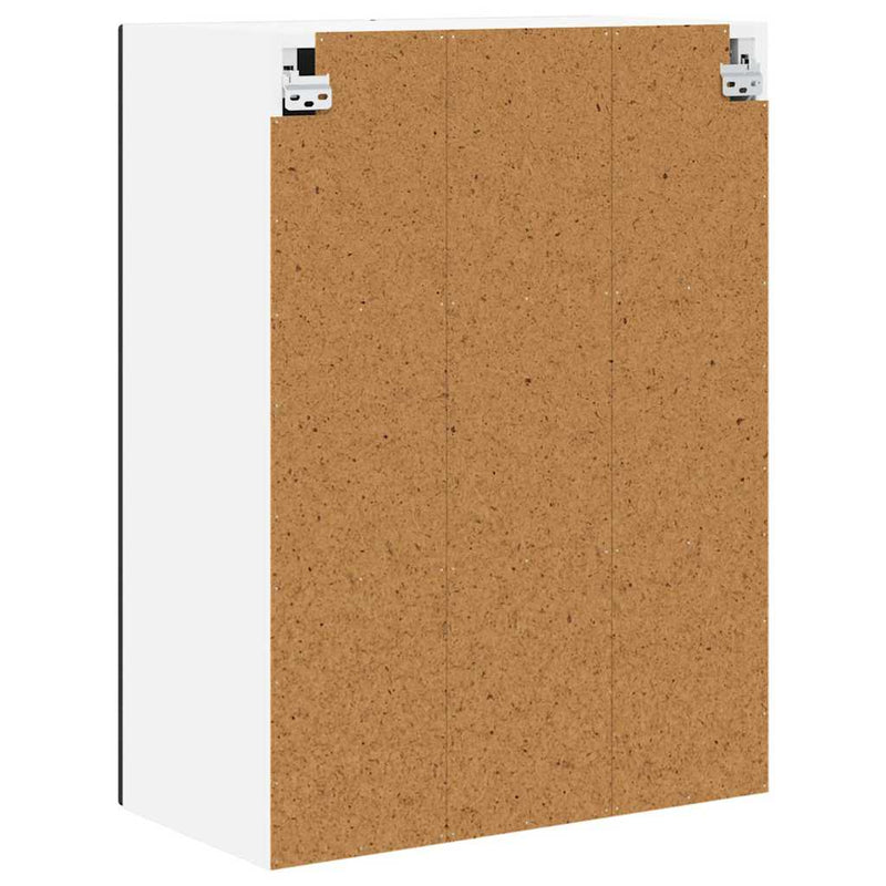 vidaXL Kitchen Cabinet with Door Black 60 x 31 x 80 cm Engineered Wood