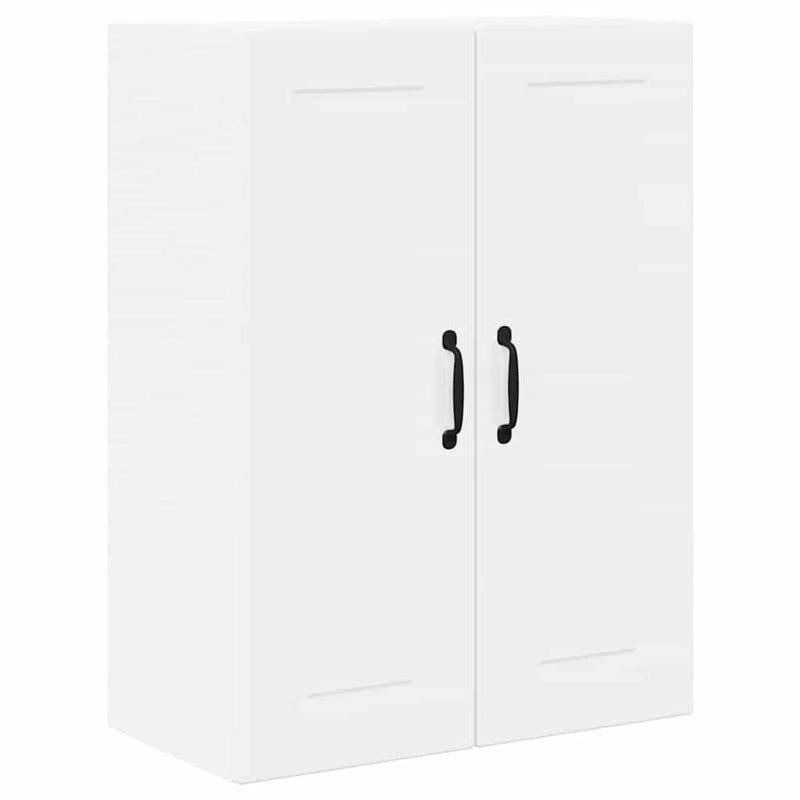 vidaXL Kitchen Cabinet with Shelf High Gloss White 60 x 31 x 80 cm