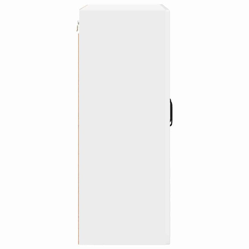 vidaXL Kitchen Cabinet with Shelf High Gloss White 60 x 31 x 80 cm