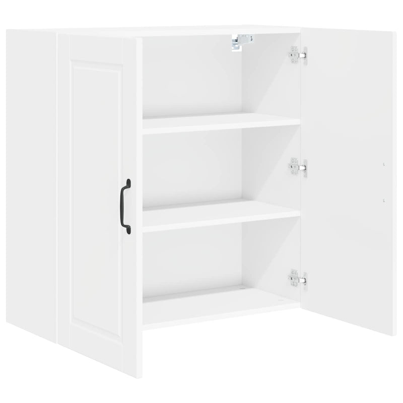vidaXL Kitchen Cabinet with Door White 80 x 31 x 80 cm Engineered Wood