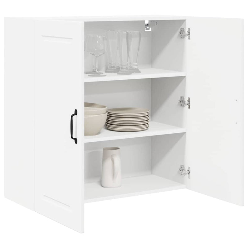 vidaXL Kitchen Cabinet with Door White 80 x 31 x 80 cm Engineered Wood