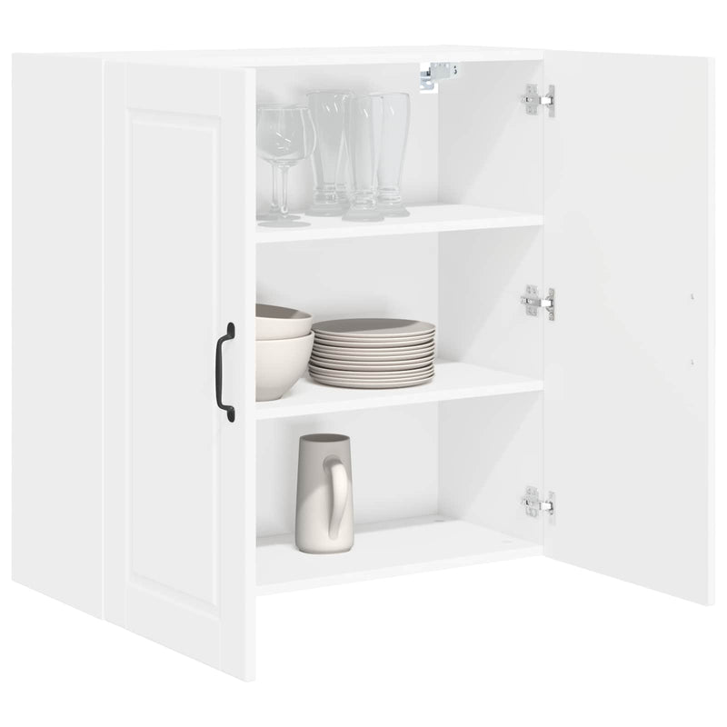 vidaXL Kitchen Cabinet with Door White 80 x 31 x 80 cm Engineered Wood