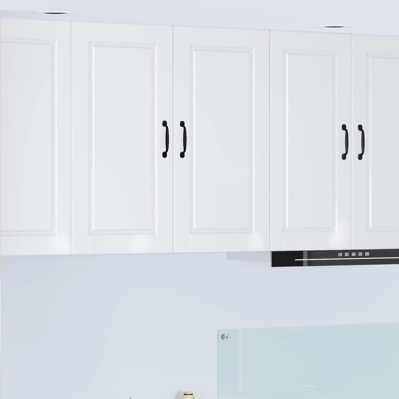 Dishwasher Panel with Shelf High Gloss White 80 x 31 x 80 cm