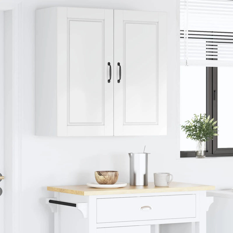 Dishwasher Panel with Shelf High Gloss White 80 x 31 x 80 cm