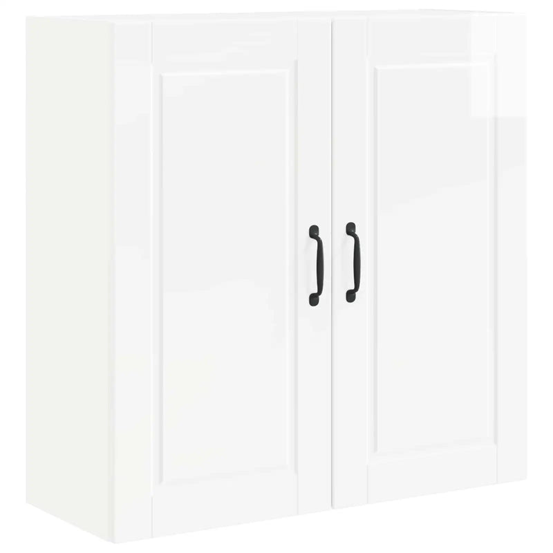 Dishwasher Panel with Shelf High Gloss White 80 x 31 x 80 cm