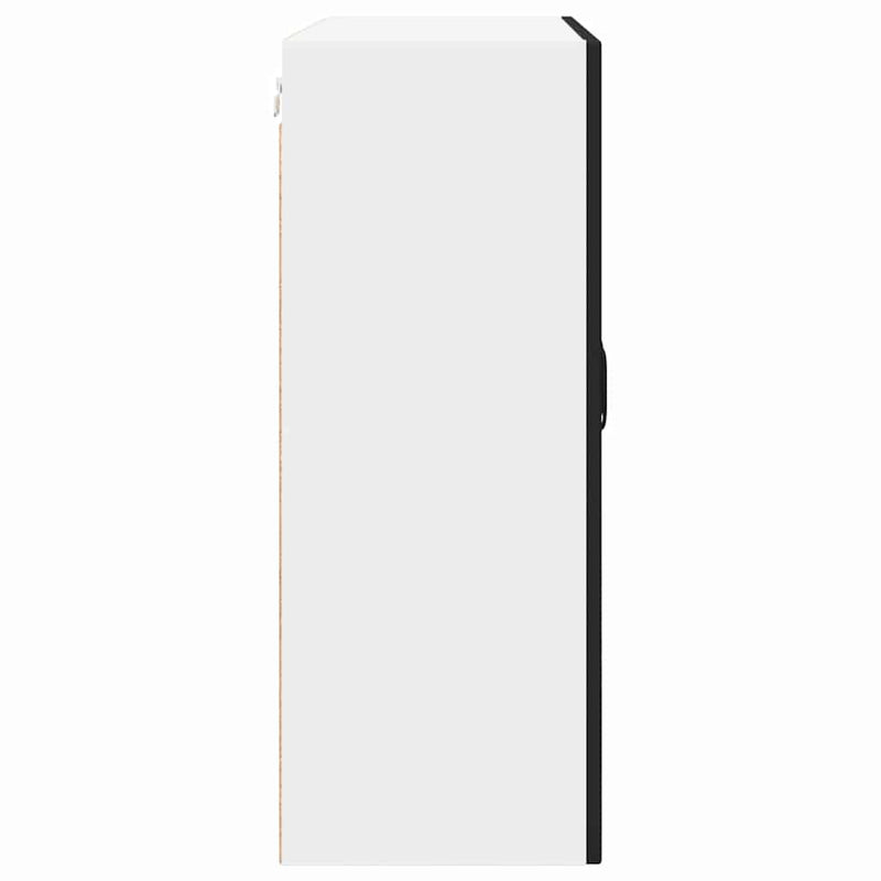 vidaXL Kitchen Cabinet with Door Black 80 x 31 x 80 cm Engineered Wood