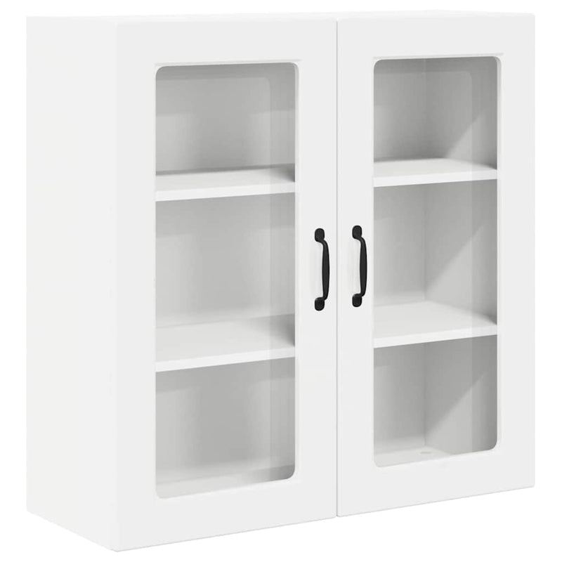 vidaXL Kitchen Cabinet with Shelf High Gloss White 80 x 31 x 80 cm