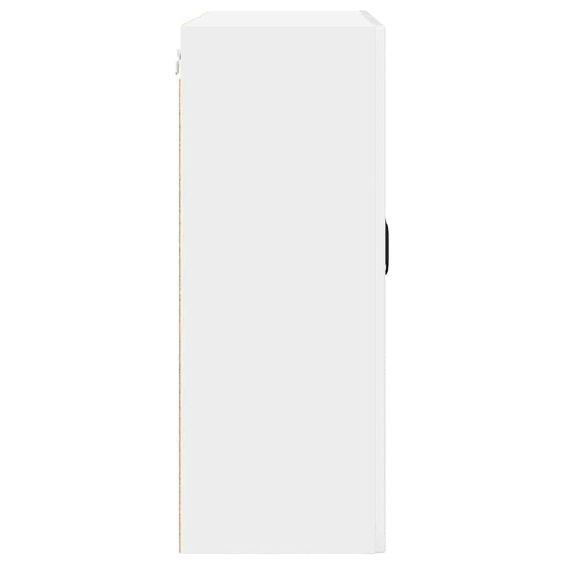 vidaXL Kitchen Cabinet with Shelf High Gloss White 80 x 31 x 80 cm
