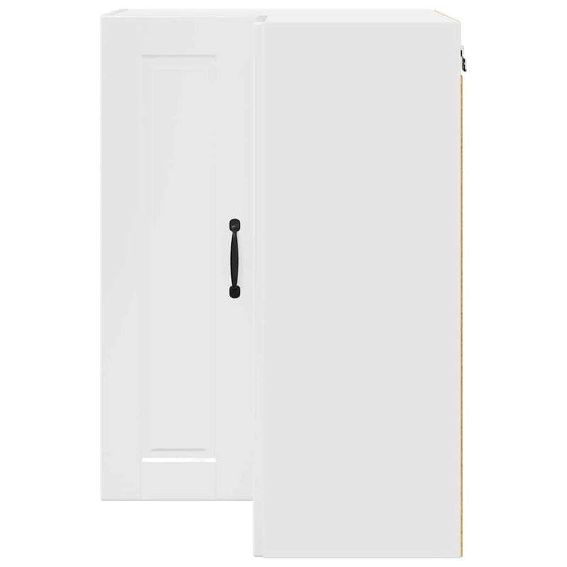 vidaXL Kitchen Cabinet with Shelf High Gloss White 57 x 57 x 80 cm