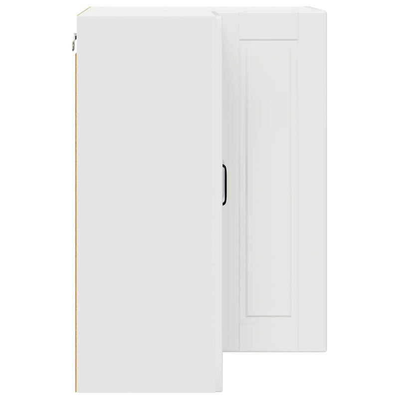 vidaXL Kitchen Cabinet with Shelf High Gloss White 57 x 57 x 80 cm