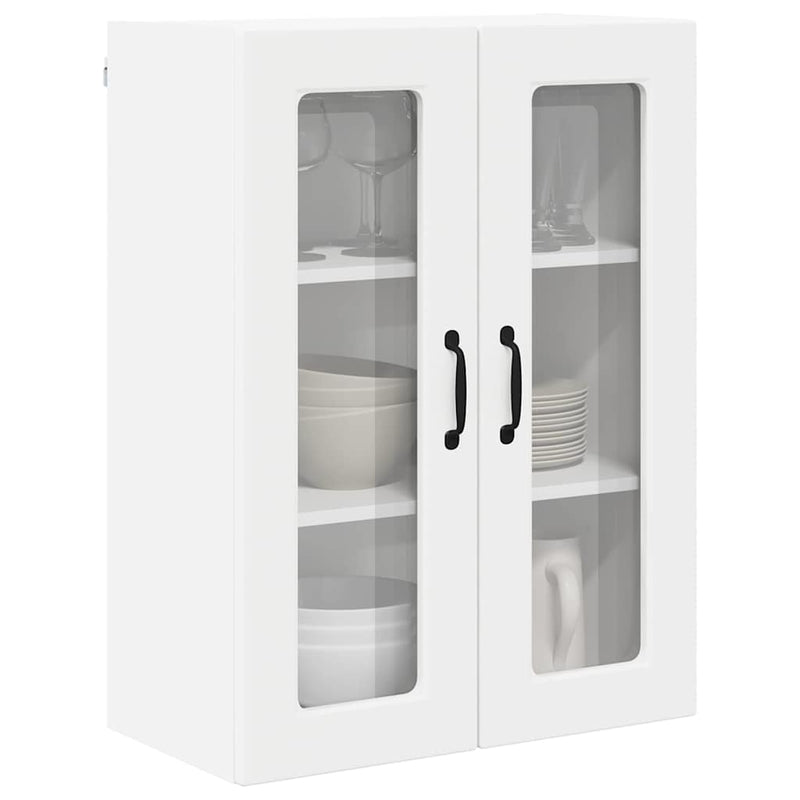 vidaXL Kitchen Cabinet with Door White 60 x 31 x 80 cm Engineered Wood