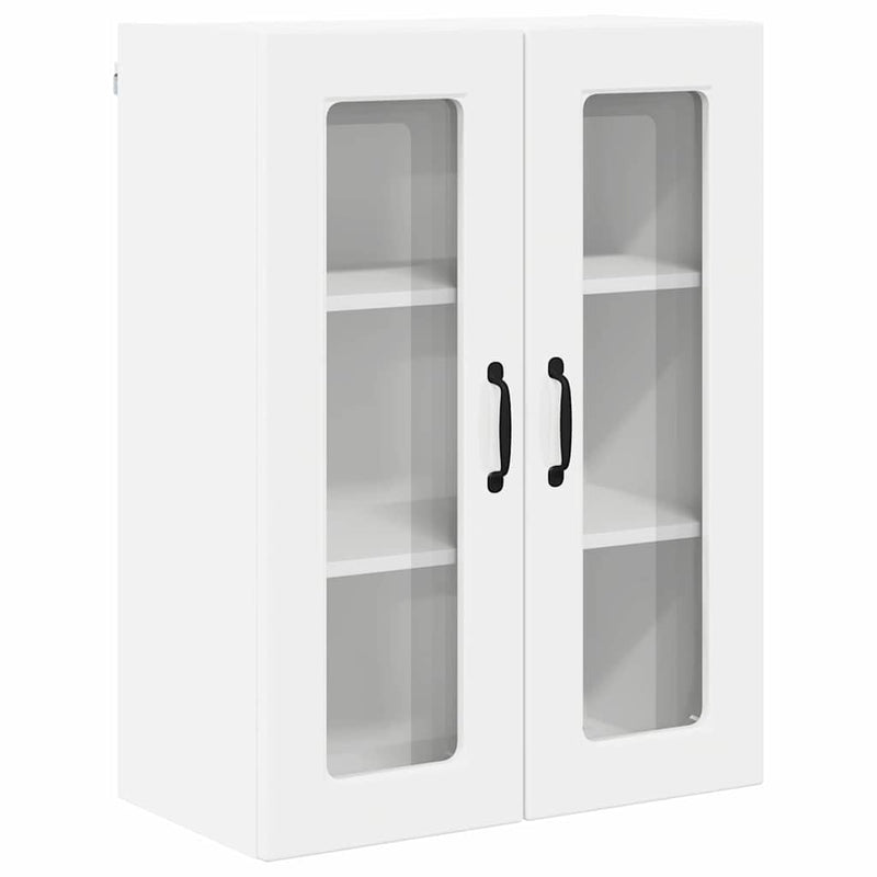 vidaXL Kitchen Cabinet with Shelf High Gloss White 60 x 31 x 80 cm