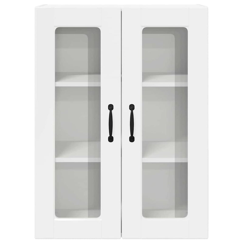 vidaXL Kitchen Cabinet with Shelf High Gloss White 60 x 31 x 80 cm