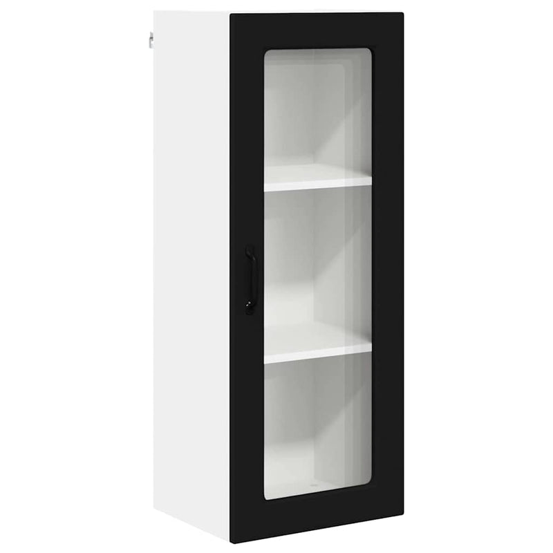 vidaXL Kitchen Cabinet Black 40 x 31 x 100 cm Engineered Wood