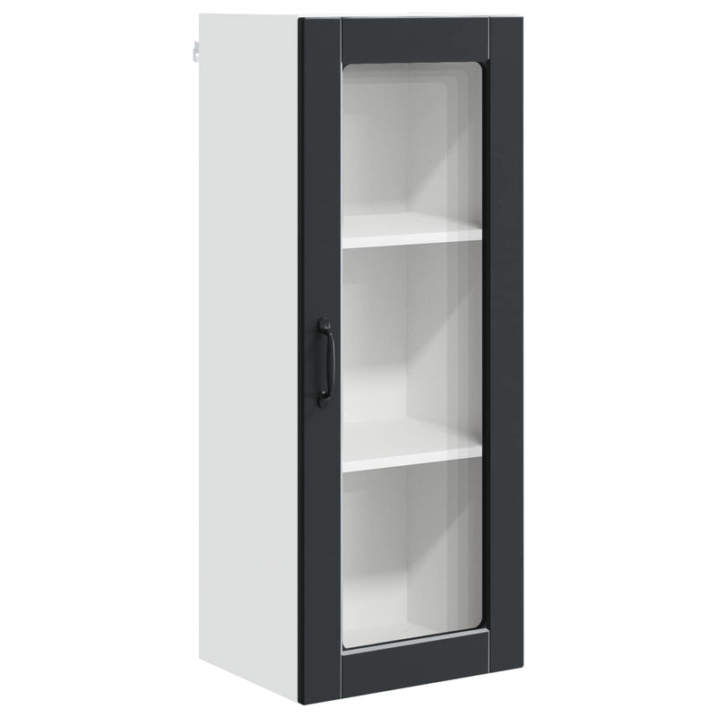 vidaXL Kitchen Cabinet Black 40 x 31 x 100 cm Engineered Wood