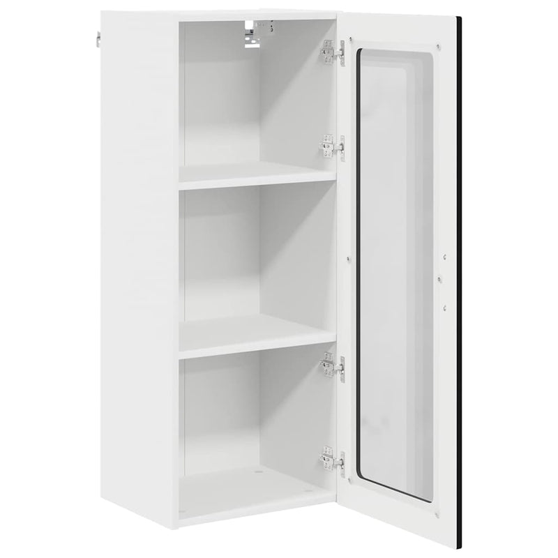 vidaXL Kitchen Cabinet Black 40 x 31 x 100 cm Engineered Wood