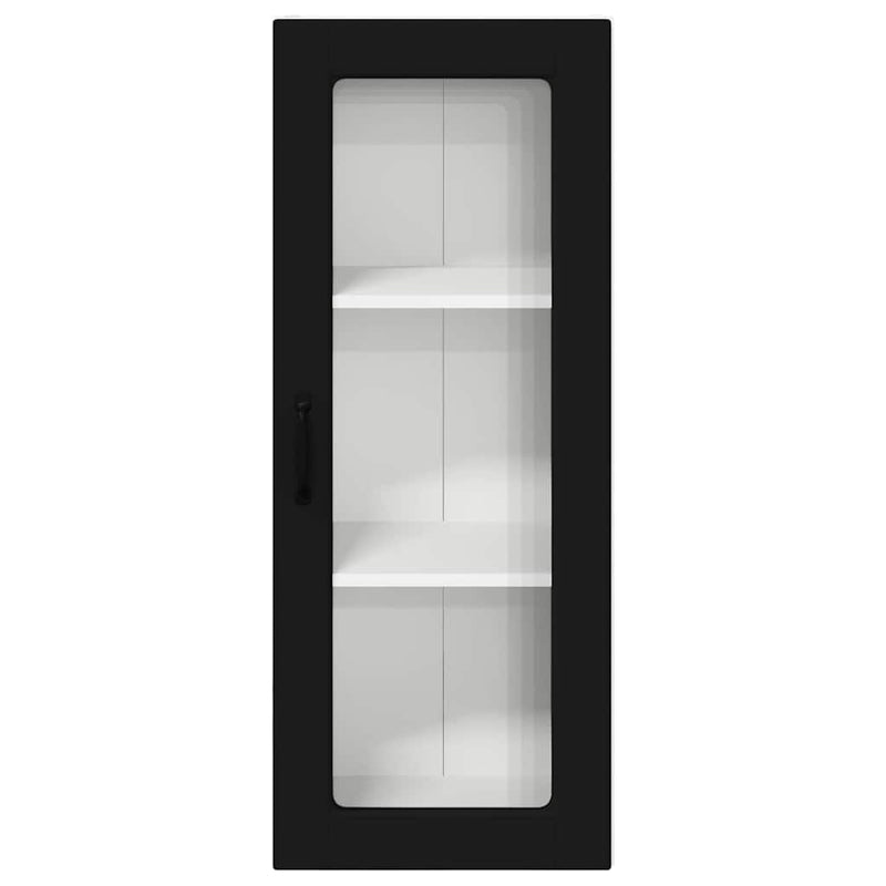 vidaXL Kitchen Cabinet Black 40 x 31 x 100 cm Engineered Wood