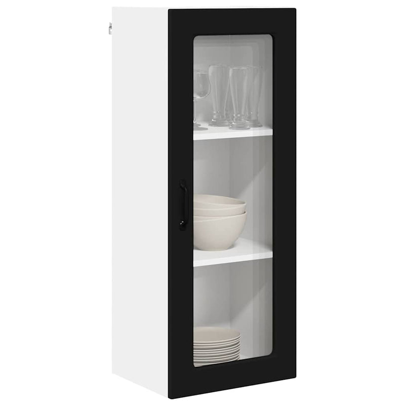 vidaXL Kitchen Cabinet Black 40 x 31 x 100 cm Engineered Wood