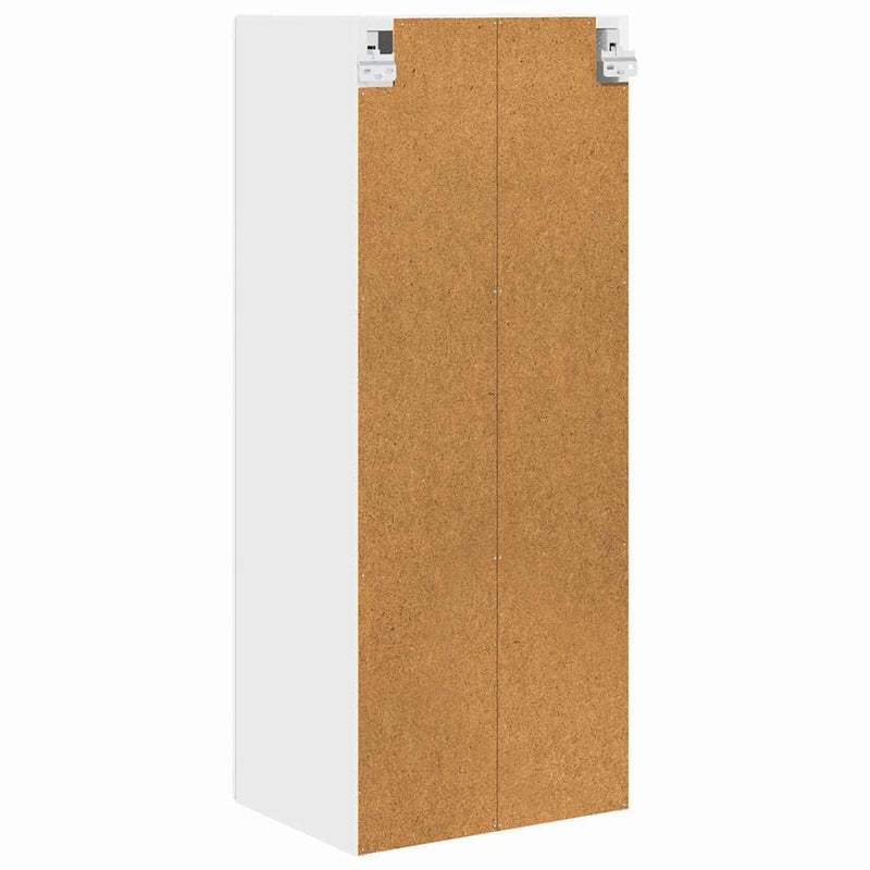 vidaXL Kitchen Cabinet with Shelf High Gloss White 40 x 31 x 100 cm