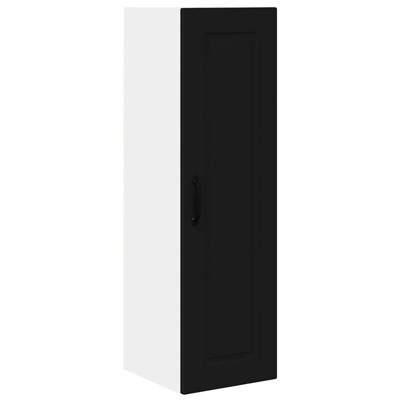 vidaXL Kitchen Cabinet Black 30 x 31 x 100 cm Engineered Wood