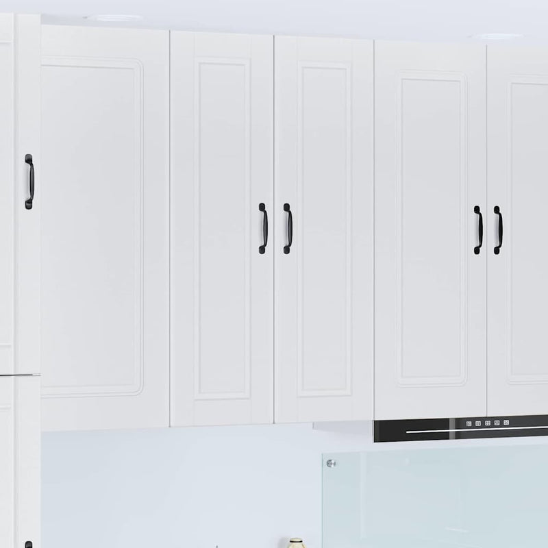 vidaXL Kitchen Cabinet with Shelf High Gloss White 30 x 31 x 100 cm