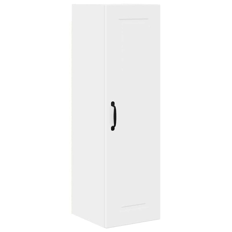 vidaXL Kitchen Cabinet with Shelf High Gloss White 30 x 31 x 100 cm