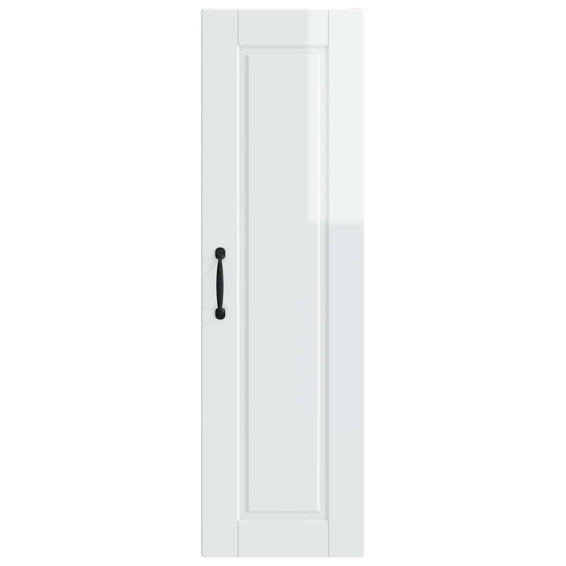 vidaXL Kitchen Cabinet with Shelf High Gloss White 30 x 31 x 100 cm