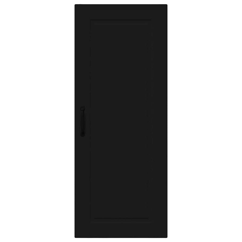 vidaXL Kitchen Wall Cabinet Black 40 x 31 x 100 cm Engineered Wood