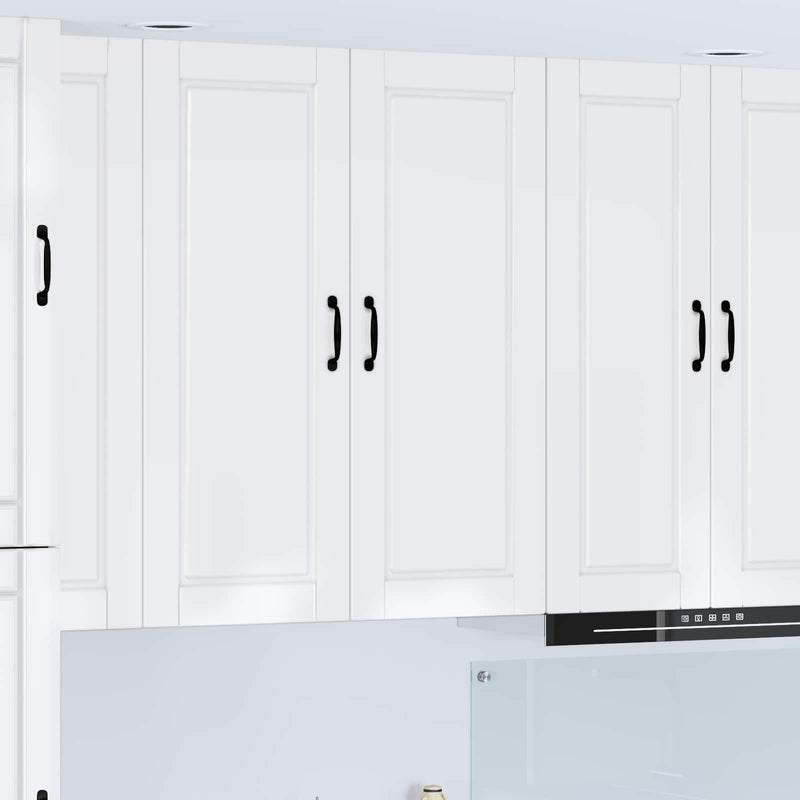 vidaXL Kitchen Cabinet with Shelf High Gloss White 40 x 31 x 100 cm
