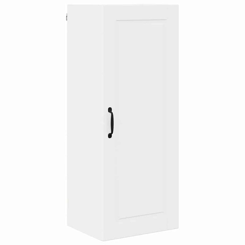 vidaXL Kitchen Cabinet with Shelf High Gloss White 40 x 31 x 100 cm