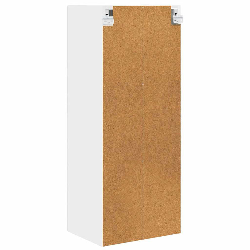 vidaXL Kitchen Cabinet with Shelf High Gloss White 40 x 31 x 100 cm