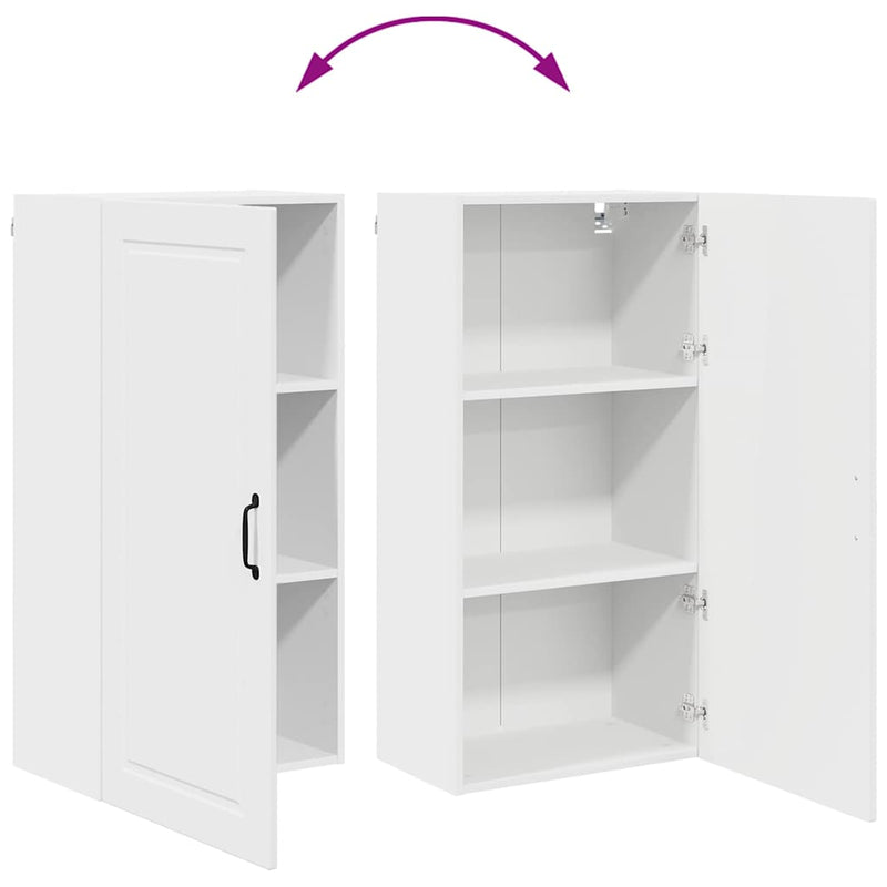 vidaXL Kitchen Cabinet White 50 x 31 x 100 cm Engineered Wood