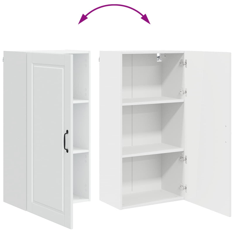vidaXL Kitchen Cabinet White 50 x 31 x 100 cm Engineered Wood