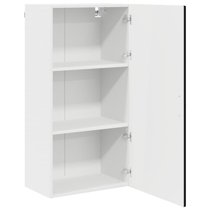 vidaXL Kitchen Cabinet Black 50 x 31 x 100 cm Engineered Wood
