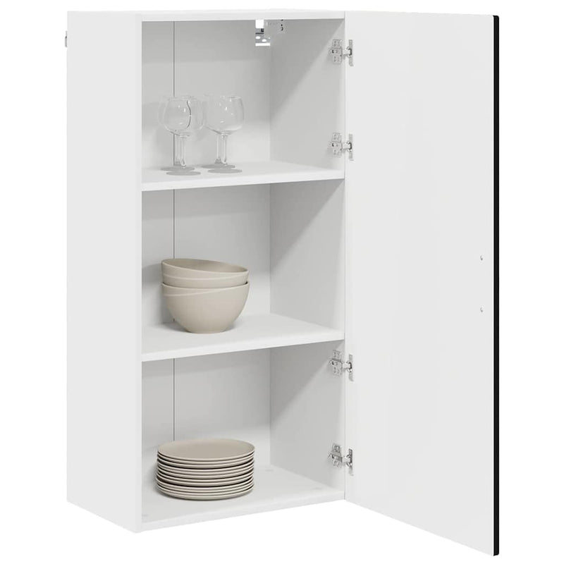 vidaXL Kitchen Cabinet Black 50 x 31 x 100 cm Engineered Wood