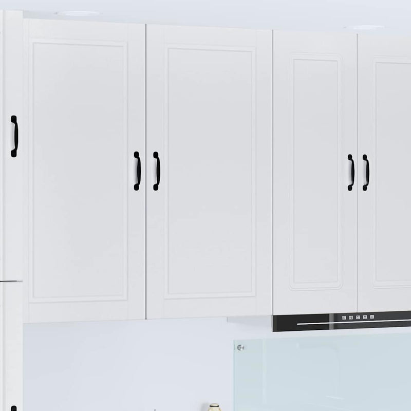 vidaXL Kitchen Cabinet with Shelf High Gloss White 50 x 31 x 100 cm