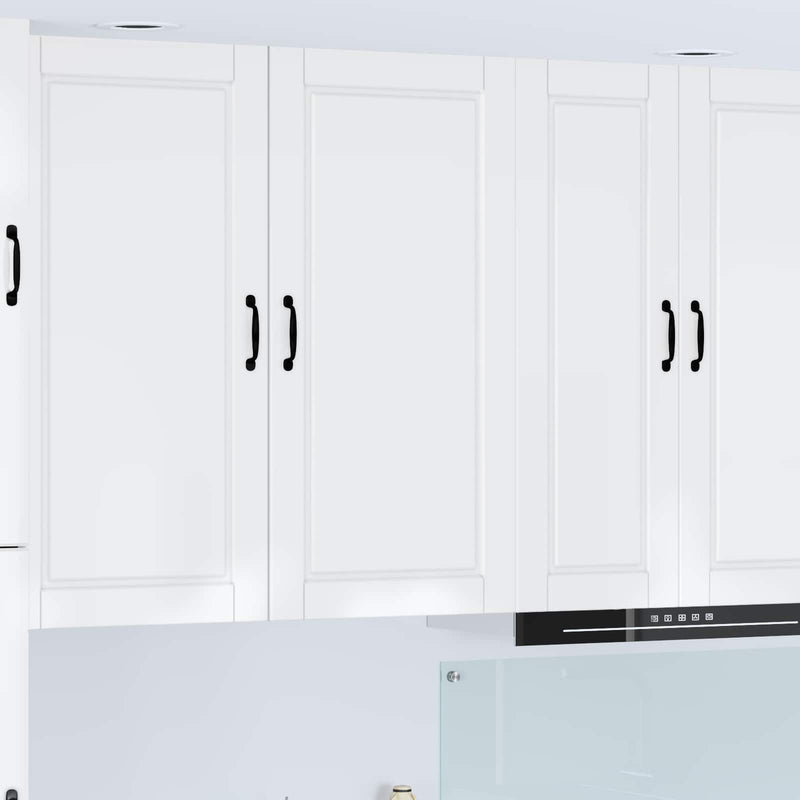 vidaXL Kitchen Cabinet with Shelf High Gloss White 50 x 31 x 100 cm