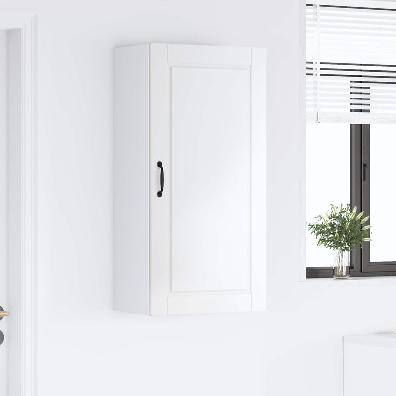 vidaXL Kitchen Cabinet with Shelf High Gloss White 50 x 31 x 100 cm