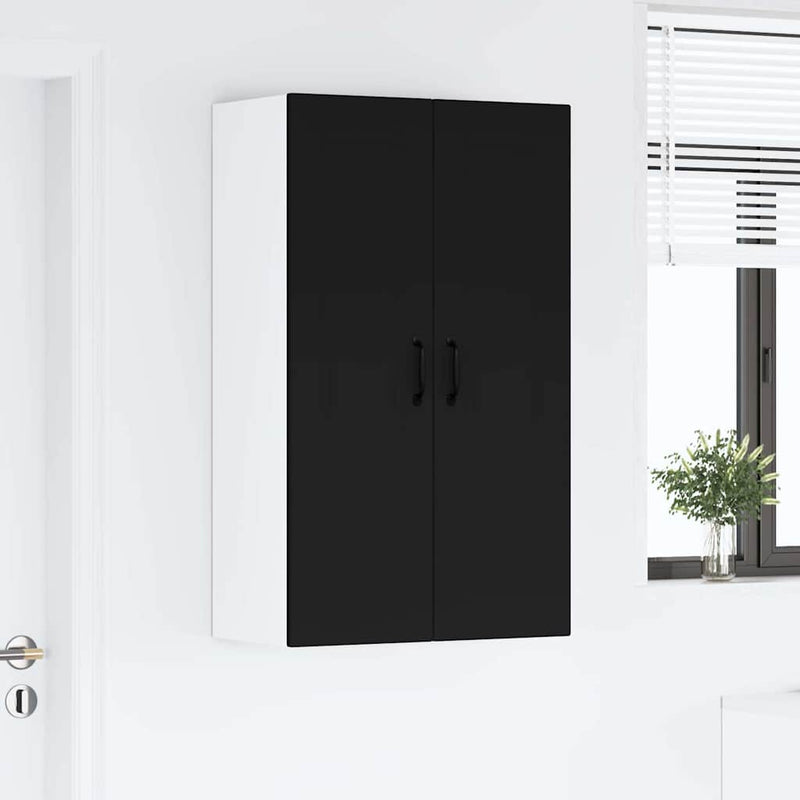vidaXL Kitchen Cabinet Black 60 x 31 x 100 cm Engineered Wood