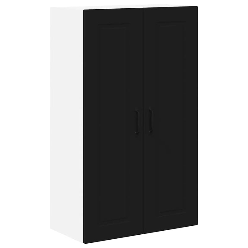 vidaXL Kitchen Cabinet Black 60 x 31 x 100 cm Engineered Wood