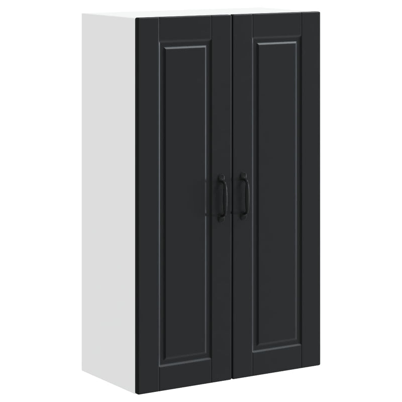 vidaXL Kitchen Cabinet Black 60 x 31 x 100 cm Engineered Wood