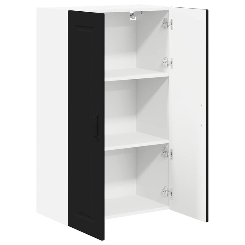 vidaXL Kitchen Cabinet Black 60 x 31 x 100 cm Engineered Wood