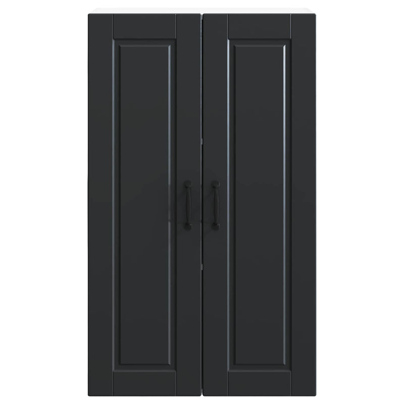 vidaXL Kitchen Cabinet Black 60 x 31 x 100 cm Engineered Wood