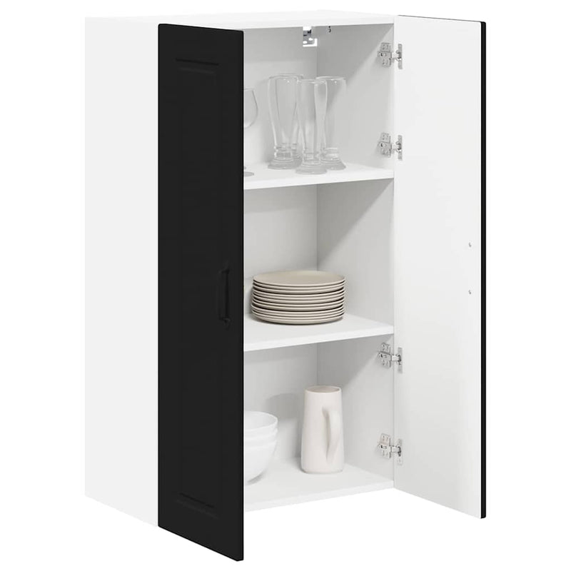 vidaXL Kitchen Cabinet Black 60 x 31 x 100 cm Engineered Wood