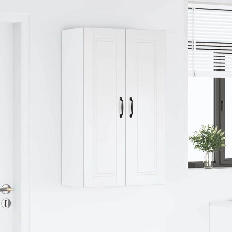 vidaXL Kitchen Cabinet with Shelf High Gloss White 60 x 31 x 100 cm