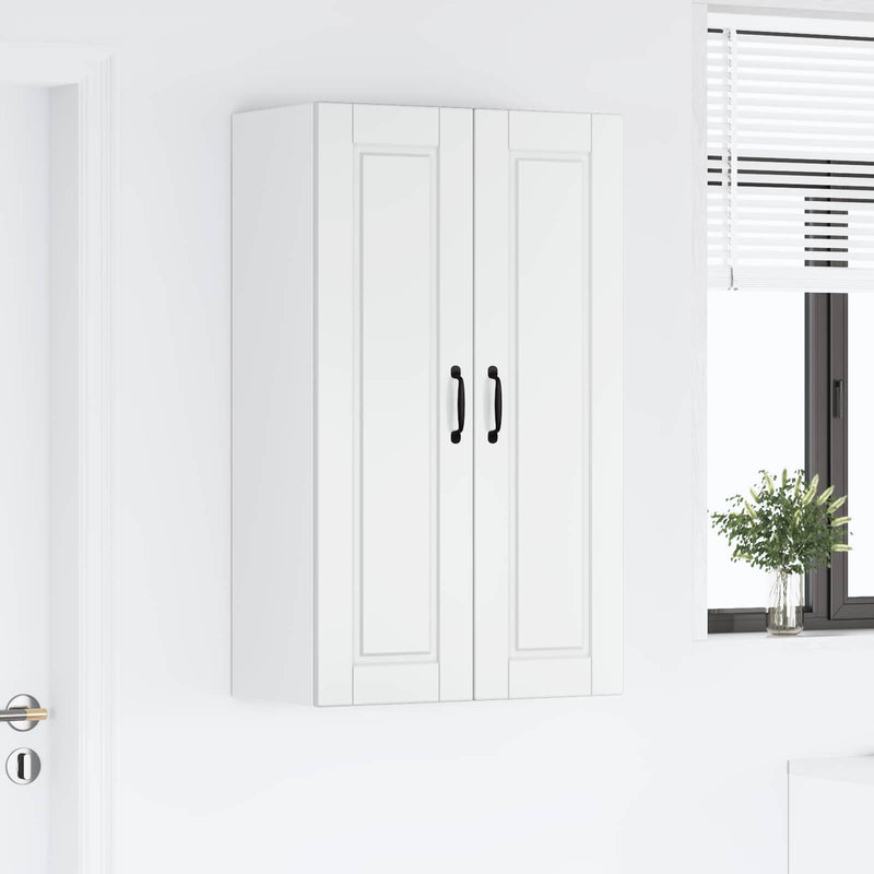 vidaXL Kitchen Cabinet with Shelf High Gloss White 60 x 31 x 100 cm