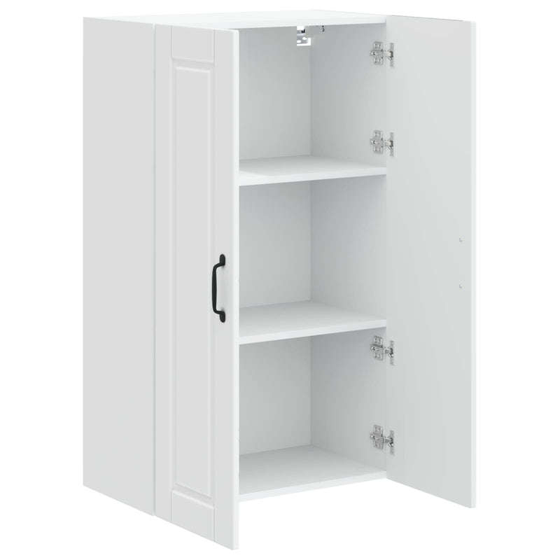 vidaXL Kitchen Cabinet with Shelf High Gloss White 60 x 31 x 100 cm