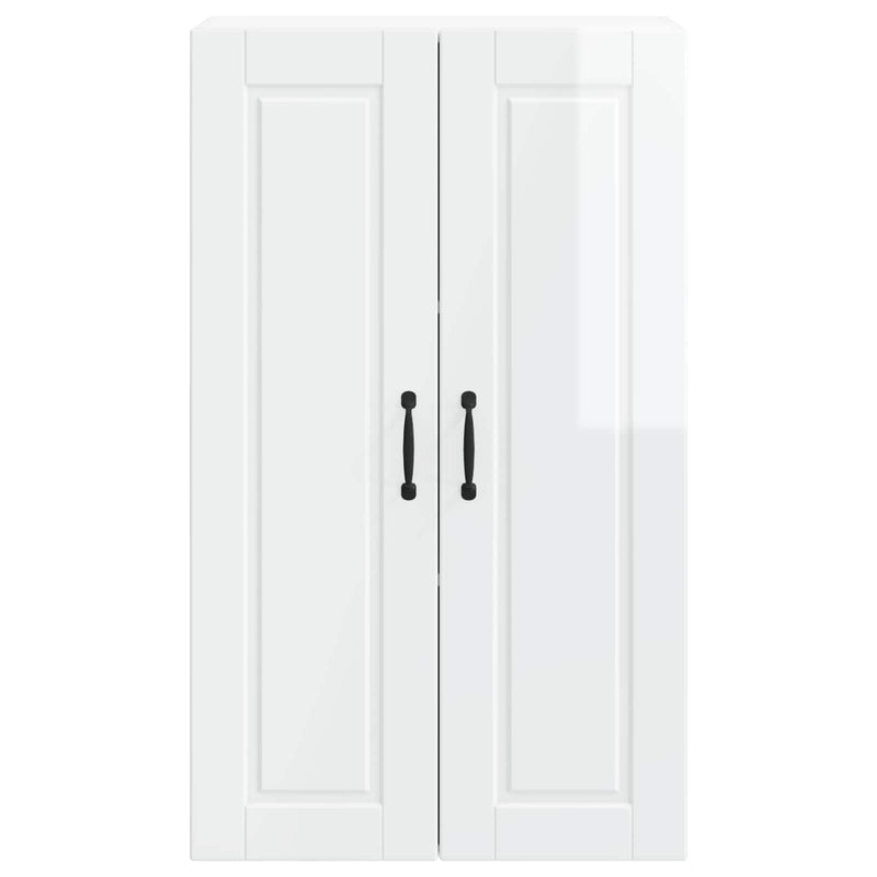 vidaXL Kitchen Cabinet with Shelf High Gloss White 60 x 31 x 100 cm
